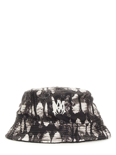 Shop Amiri Bucket Hat In Black