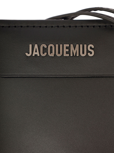 Shop Jacquemus Le Porte Poche Meunier In Black