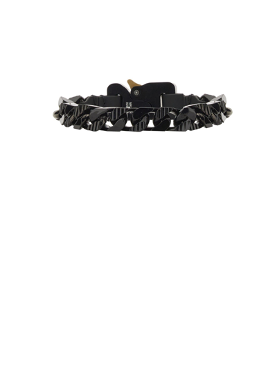 Shop Alyx Logo Bracelet In Nero