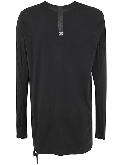 Shop 69 By Isaac Sellam Movment Long Sleeves T-shirt In Noir