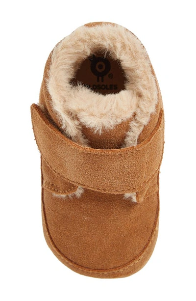 Old Soles Shloofy Faux Fur Boot In Tan