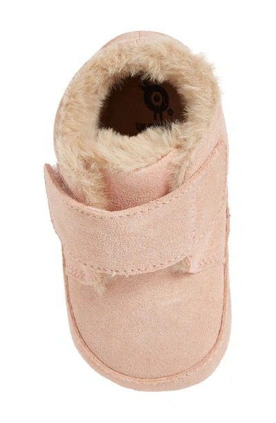 Shop Old Soles Shloofy Faux Shearling Boot In Powder Pink