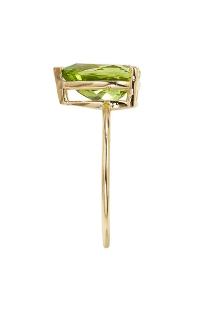 Bony Levy 14k Gold Peridot Statement Ring In 14k Yellow Gold