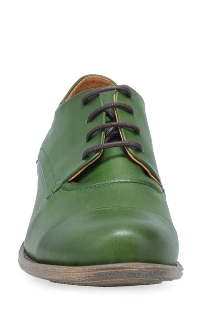 Miz Mooz Letty Oxford Flat In Kiwi