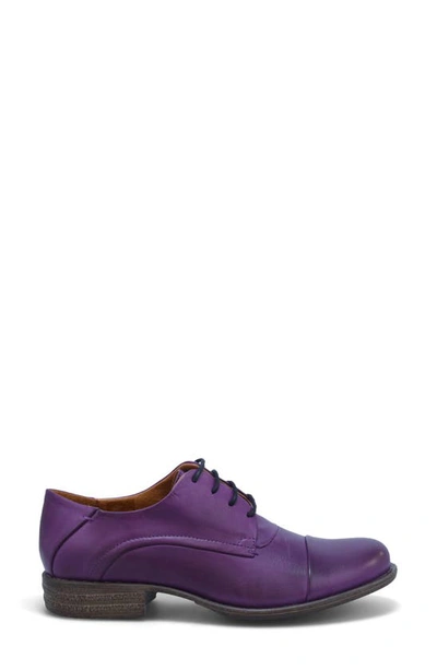 Miz Mooz Letty Oxford Flat In Purple