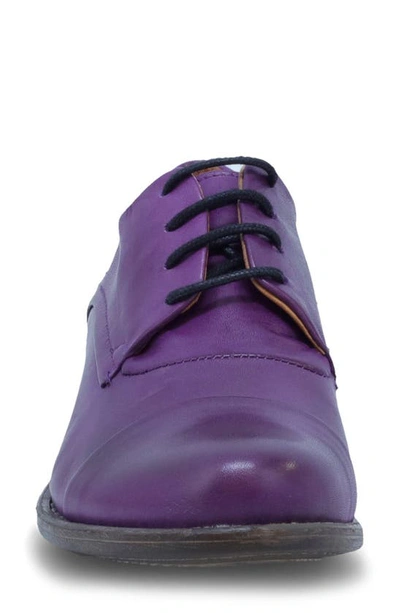 Miz Mooz Letty Oxford Flat In Purple