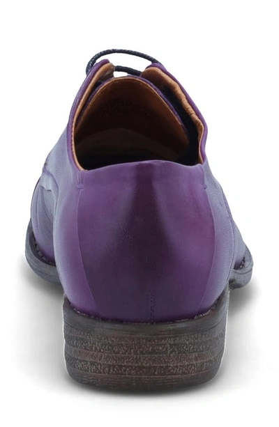 Miz Mooz Letty Oxford Flat In Purple