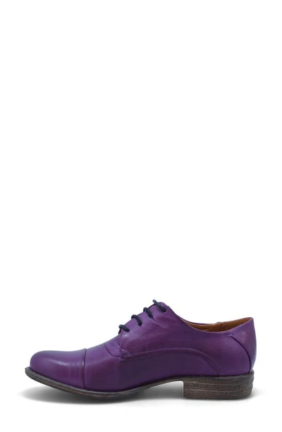 Miz Mooz Letty Oxford Flat In Purple