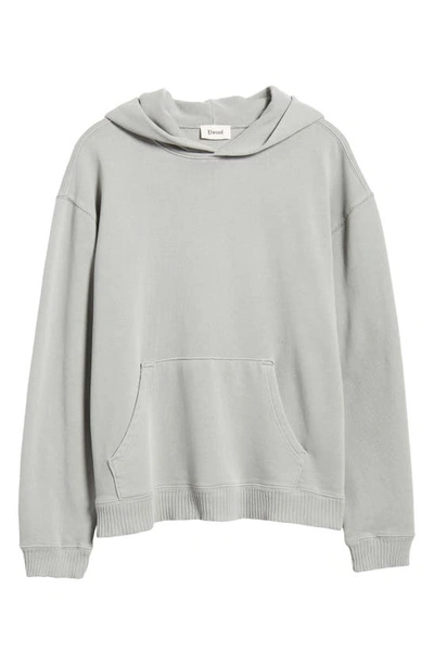 Shop Elwood Core Oversize French Terry Hoodie In Vintage Steel