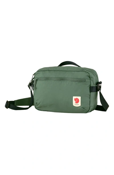 Shop Fjall Raven High Coast Water Resistant Crossbody Bag In Patina Green