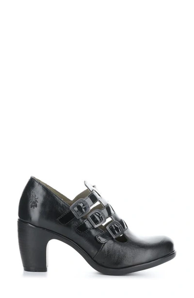 Fly London Kacy Bootie In 000 Black