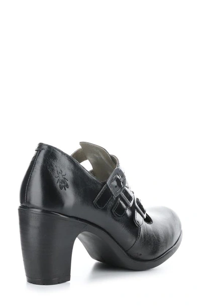Fly London Kacy Bootie In 000 Black