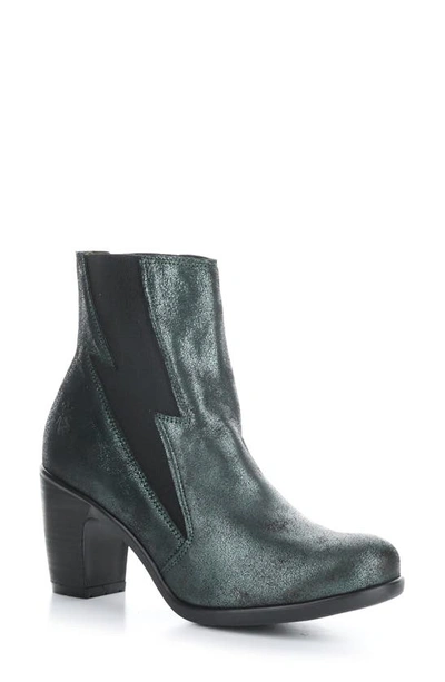 Shop Fly London Kimi Chelsea Boot In 002 Dark Green