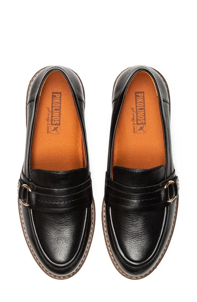 Shop Pikolinos Aldaya Loafer In Black