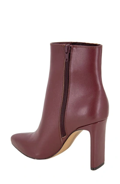 Shop Bcbgeneration Kalia Pointed Toe Bootie In Port