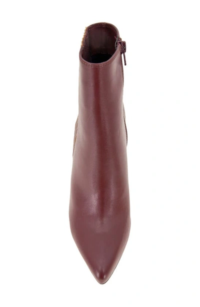 Bcbgeneration Kalia Pointed Toe Bootie In Port