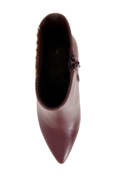 Bcbgeneration Kalia Pointed Toe Bootie In Port