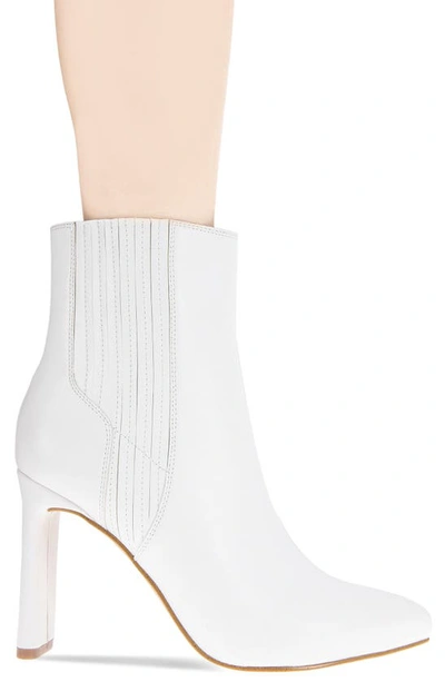 Bcbgeneration Kalia Pointed Toe Bootie In Cloud Dancer