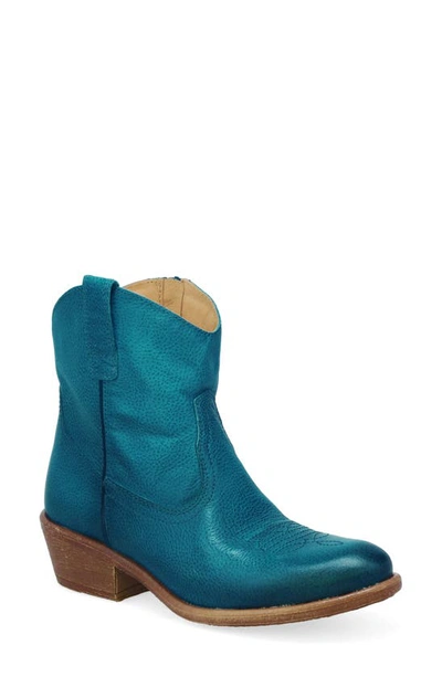 Shop Miz Mooz Carlitos Western Bootie In Indigo