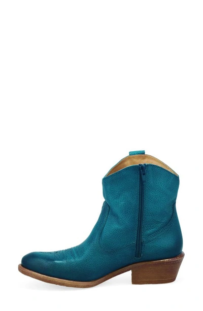 Shop Miz Mooz Carlitos Western Bootie In Indigo