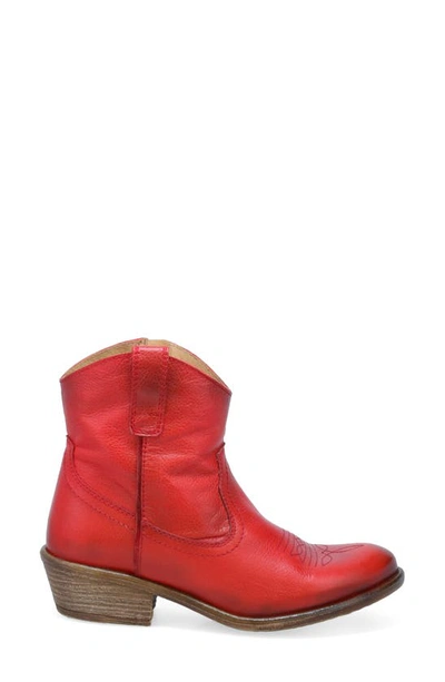 Shop Miz Mooz Carlitos Western Bootie In Red