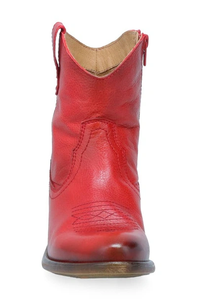 Miz Mooz Carlitos Western Bootie In Red