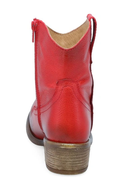 Shop Miz Mooz Carlitos Western Bootie In Red