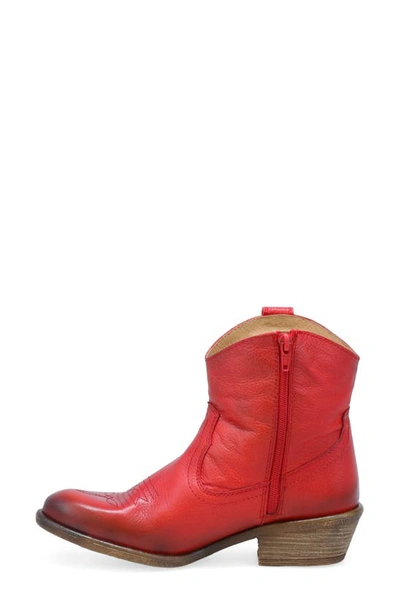 Shop Miz Mooz Carlitos Western Bootie In Red