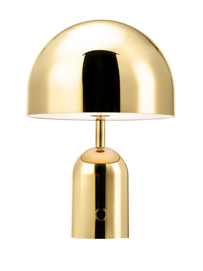 Shop Tom Dixon Bell Portable Led Un Light In Gold