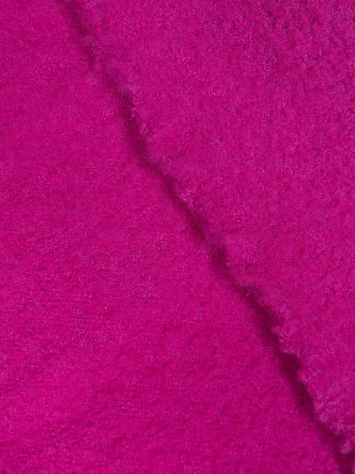 Shop Faliero Sarti Kat Frayed Scarf In Pink