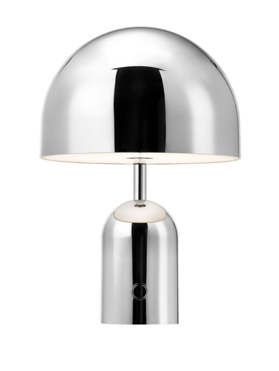 Shop Tom Dixon Bell Portable Led Un Light In Silver