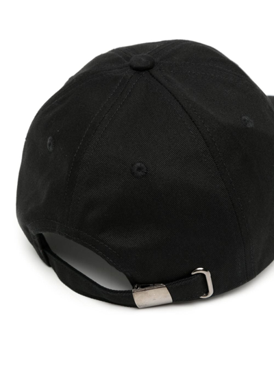Haculla Rhinestone-embellished Cotton Baseball Cap In Black
