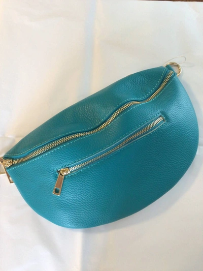 Shop Debbie Katz Susina Bag Aqua In Blue