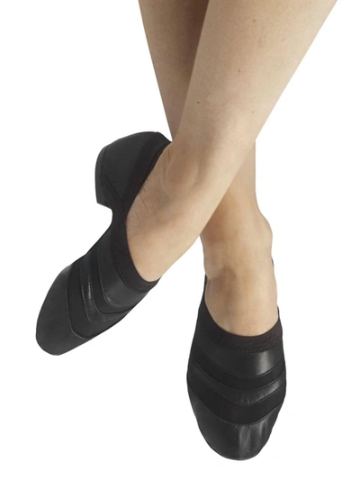 Capezio Women's Freeform Jazz Shoe - Medium Width In Black In Black