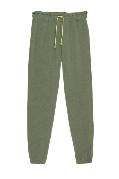Shop Donni Vintage Fleece Gemstone Sweatpants In Green