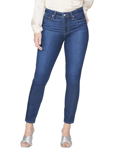 Shop Paige Denim Hoxton Socialite Crop Skinny Jean In Blue