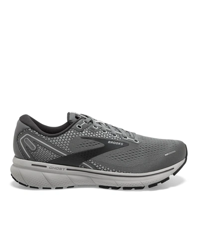 Shop Brooks Men's Ghost 14 Road-running Shoes In Grey/alloy/oyster
