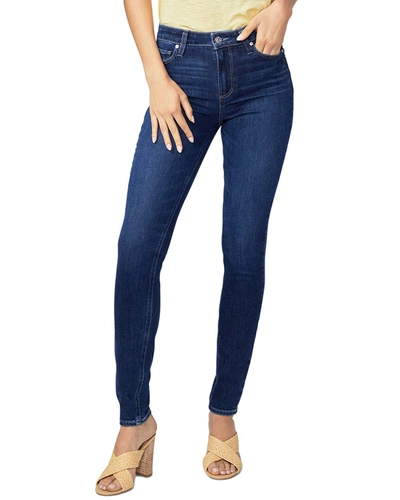 Shop Paige Denim Hoxton Abella High-rise Ultra Skinny Jean In Blue