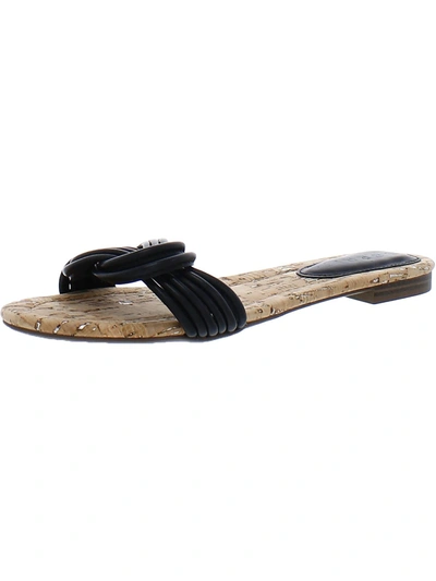 Shop Esprit Katelyn Womens Flat Slip On Slide Sandals In Black