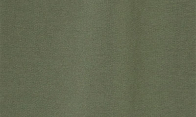 Shop Habitual Kids' Puff Sleeve Cotton Blend Jumpsuit In Olive