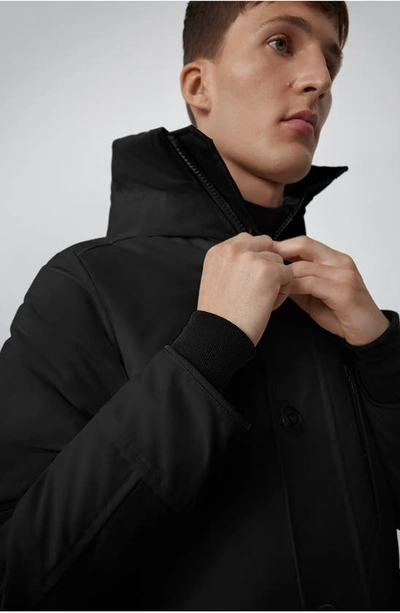 Shop Canada Goose Chateau 625 Fill Power Down Parka In Black