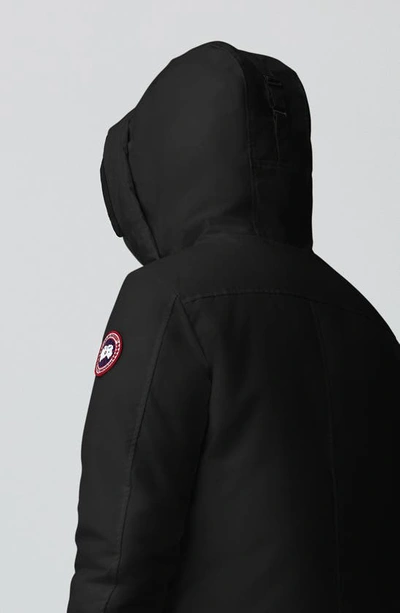 Shop Canada Goose Chateau 625 Fill Power Down Parka In Black