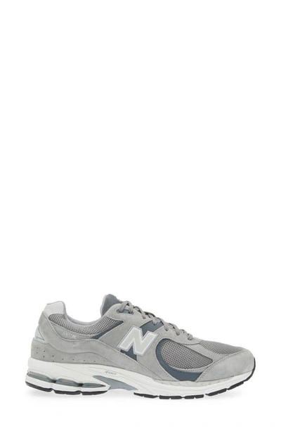 Shop New Balance 2002r Sneaker In Steel/ Lead