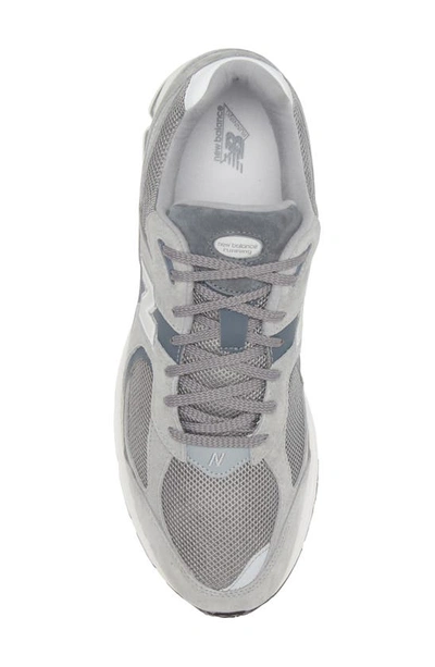 Shop New Balance 2002r Sneaker In Steel/ Lead