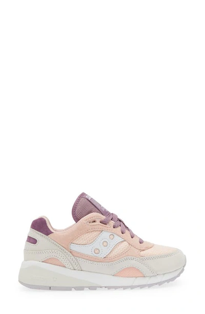 Shop Saucony Shadow 6000 Premium Sneaker In Pink/ Purple