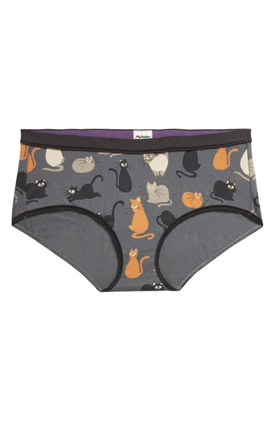 Shop Meundies Print Hipster Briefs In Gotta Be Kitten Me