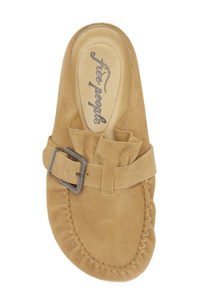 Shop Free People After Riding Mule In Macadamia Suede