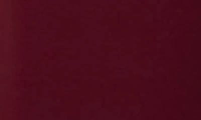 Dress The Population Tiffany One-shoulder Jumpsuit In Burgundy
