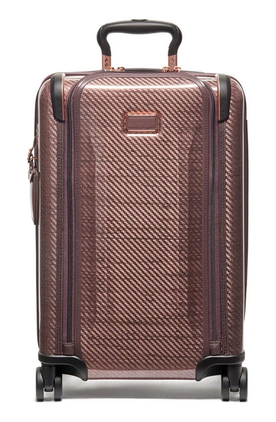Tumi Tegra Lite International Carry On Expandable Spinner Suitcase In Blush