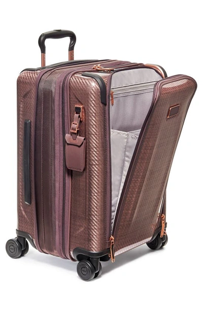 Tumi Tegra Lite International Carry On Expandable Spinner Suitcase In Blush